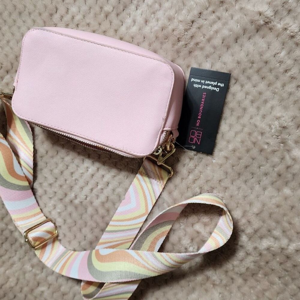 No Boundaries Pink Crossbody Bag